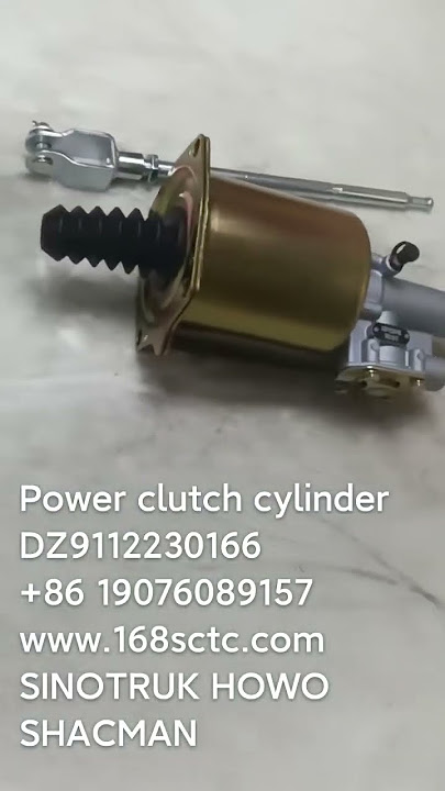 Power clutch cylinderDZ9112230166 86 19076089157www.168sctc.comSINOTRUK HOWO SHACMAN