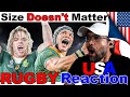 American Coach Reacting to Rugby Size Doesn't Matter Faf De Klerk & Cheslin Kolbe Tribute