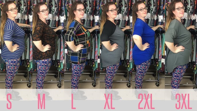LuLaRoe Fit and Sizing for the Classic T - Try on M, L, XL, 2XL