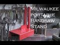 Milwaukee Portable Bandsaw Stand