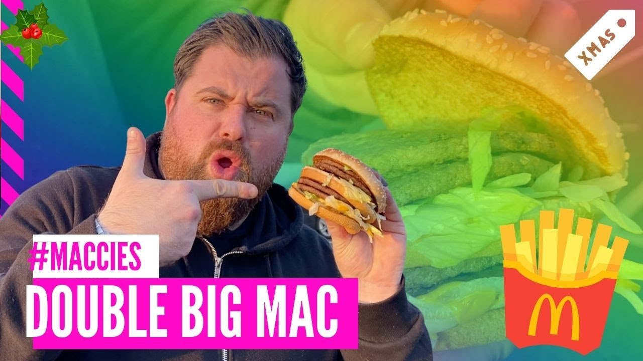 THE DOUBLE BIG MAC.. McDonald's lets dance 💃