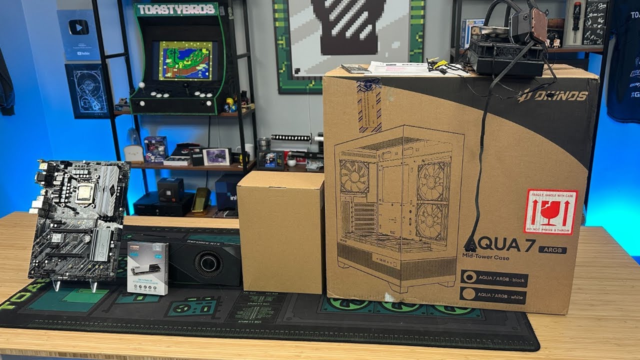 i7 9700 + GTX 1080 TI Spare Parts PC Build - YouTube