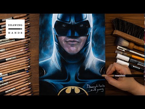 Drawing The Flash - Batman[Drawing Hands]