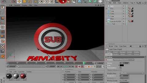 Cinema 4D Tutorial: Spinning Animation Pt.2
