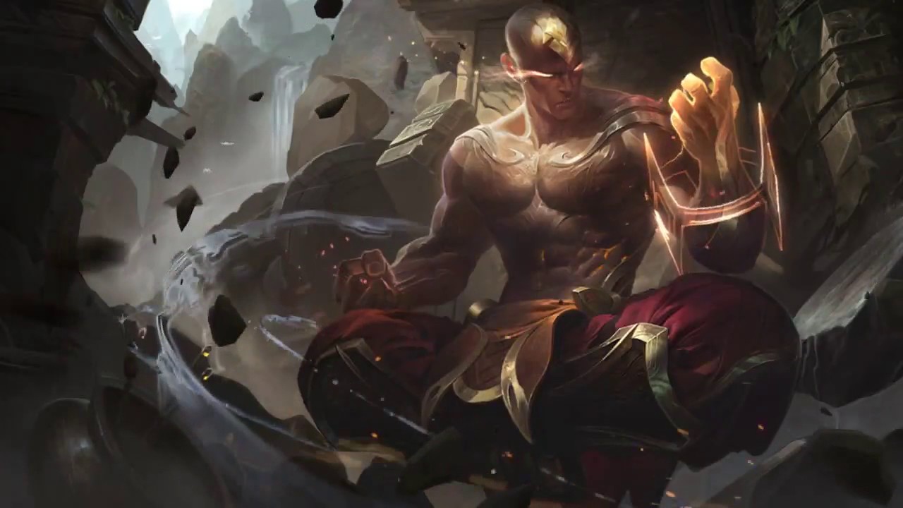 God Fist Lee Sin Login Screen Animation Theme Intro Music Song【1 HOUR】 -  YouTube