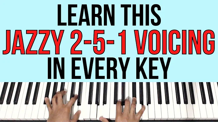 Learn this JAZZY 2-5-1 Voicing in EVERY KEY | Pian...