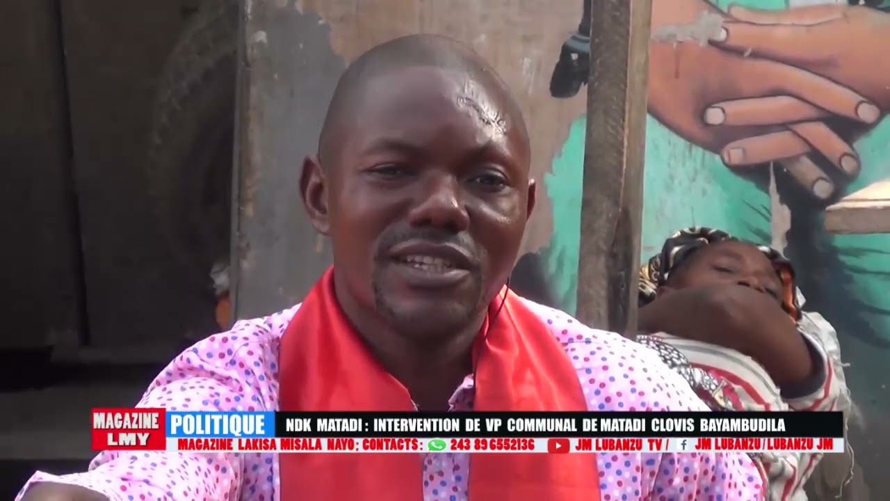 Magazine lakisa misala nayo : intervention ya VP Clovis Bayambudila na réunion communal de matadi