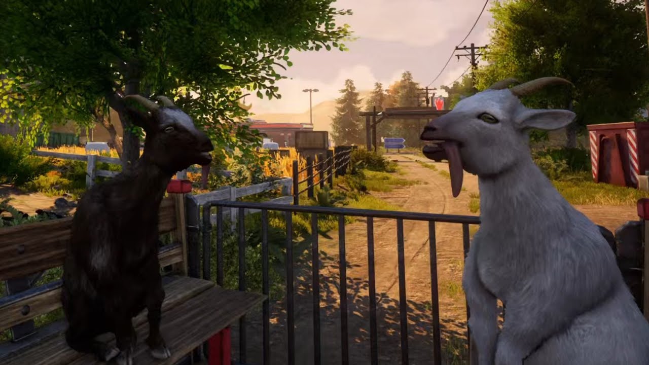 Goats night out - Mother and daughters play Goat Simulator 3