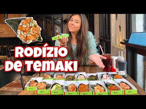 RODÍZIO DE TEMAKI EM SP - @Turistando SP