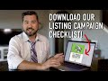 Stand Out In Your Market with our Listing Campaign Checklist!