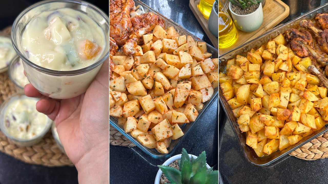 غتولي مدمنة عليهم📍🔴بطاطا مشرملة في الفران  +واحد مولاي الديسير خطير كتحمق لا تترددو في تجربة💯😋