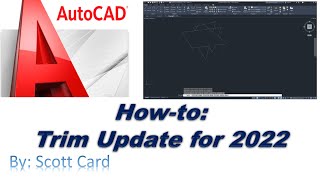 AutoCAD Trim 2022 Update