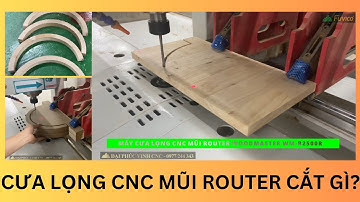 Máy cưa lọng cnc mũi router cắt ván ghép và mdf Woodmaster WM-B2500R