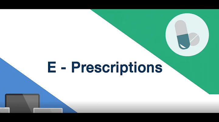 Electronic Prescriptions - patient flow