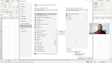 Customize Quick Access Toolbar   Profelper   Basic Excel Training