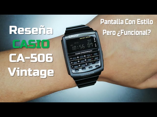 RELOJ CASIO CALCULADORA DIGITAL CA-506B-1ADF