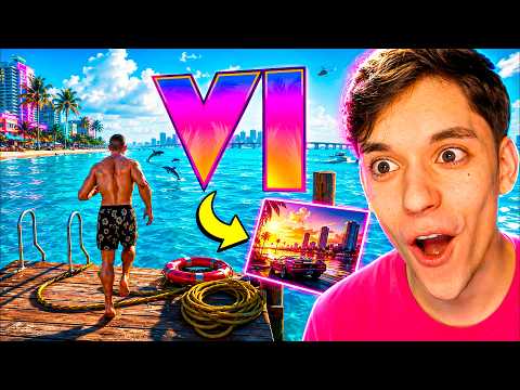 REACTING to the FIRST OFFICIAL GTA 6 GAMEPLAY!