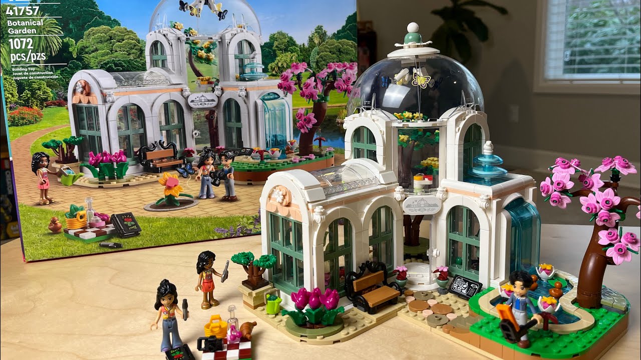 Lego Friends Botanical Garden #41757 樂高奇妙植物園- YouTube