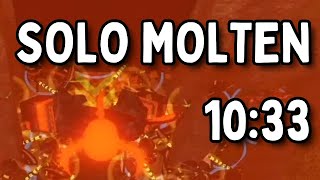 DEMOLISHING THE SOLO MOLTEN WR WITH STUPIDLY OP CONSUMABLES... | Roblox TDS