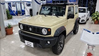 وصلت سوزوكي جيمني 2023 مع مواصفات جديدة شاشة نظام جوجل + كاميرا خلفيه + 6 وسائد هوائية Suzuki jimny