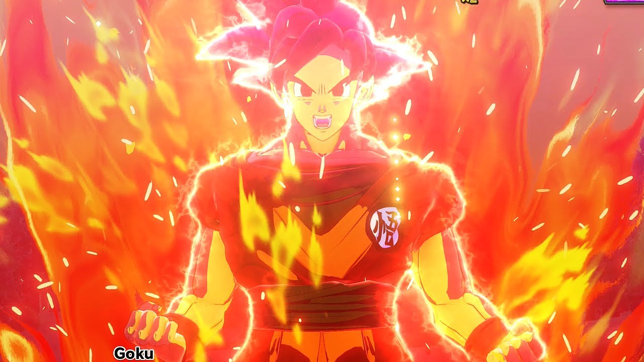 Super saiyan GOD Goku