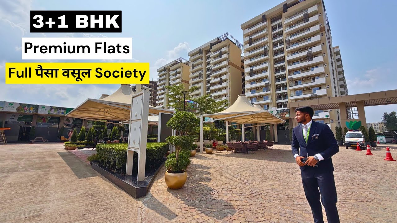 Green Lotus Utsav, 3BHK + Servant & 4BHK Luxury Flats on Airport Road Mohali, Eco-Friendly Homes 