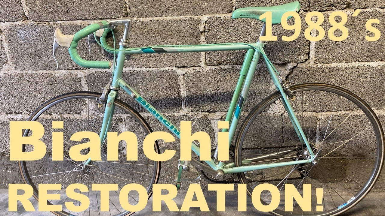 1988’s Altes und Seltenes Rennrad Bianchi specialissima - Restauration/ Demontage ! Part 1