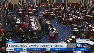 Senate rejects impeachment articles against Mayorkas