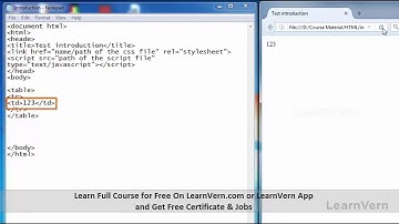 How To Create Table in HTML? | Part 1 - Video In Hindi