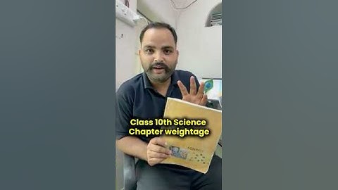 Class 10th 2026 : Science Chapter Wise Weightage 🔥#class10 #class10science #esaral #ncert #cbse