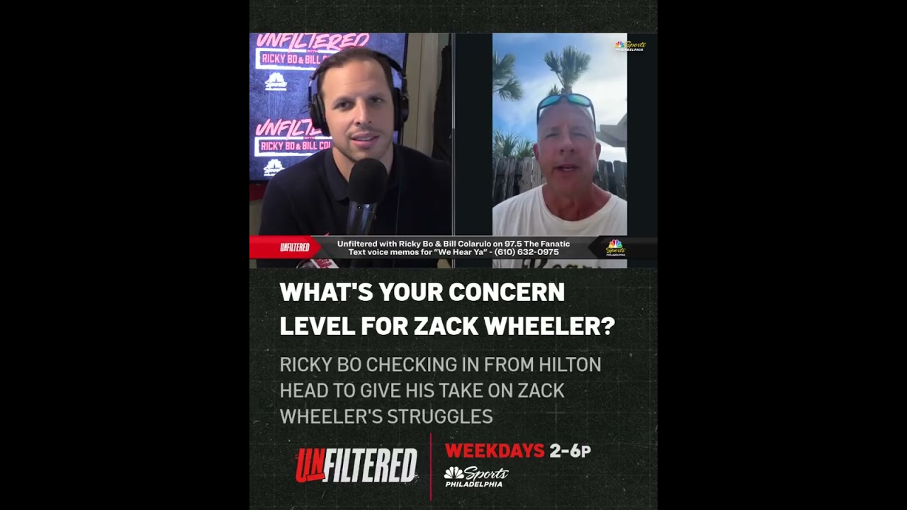 Even in Hilton Head, Ricky Bottalico is ready to talk baseball. 😭🌴