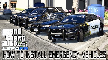 LSPDFR - How to install ELS vehicles for GTA 5 sp