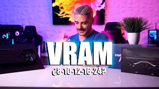 VRAM: 8 Gigas bastan?? No compres GPU hasta conocer TODO sobre la Memoria de Video!