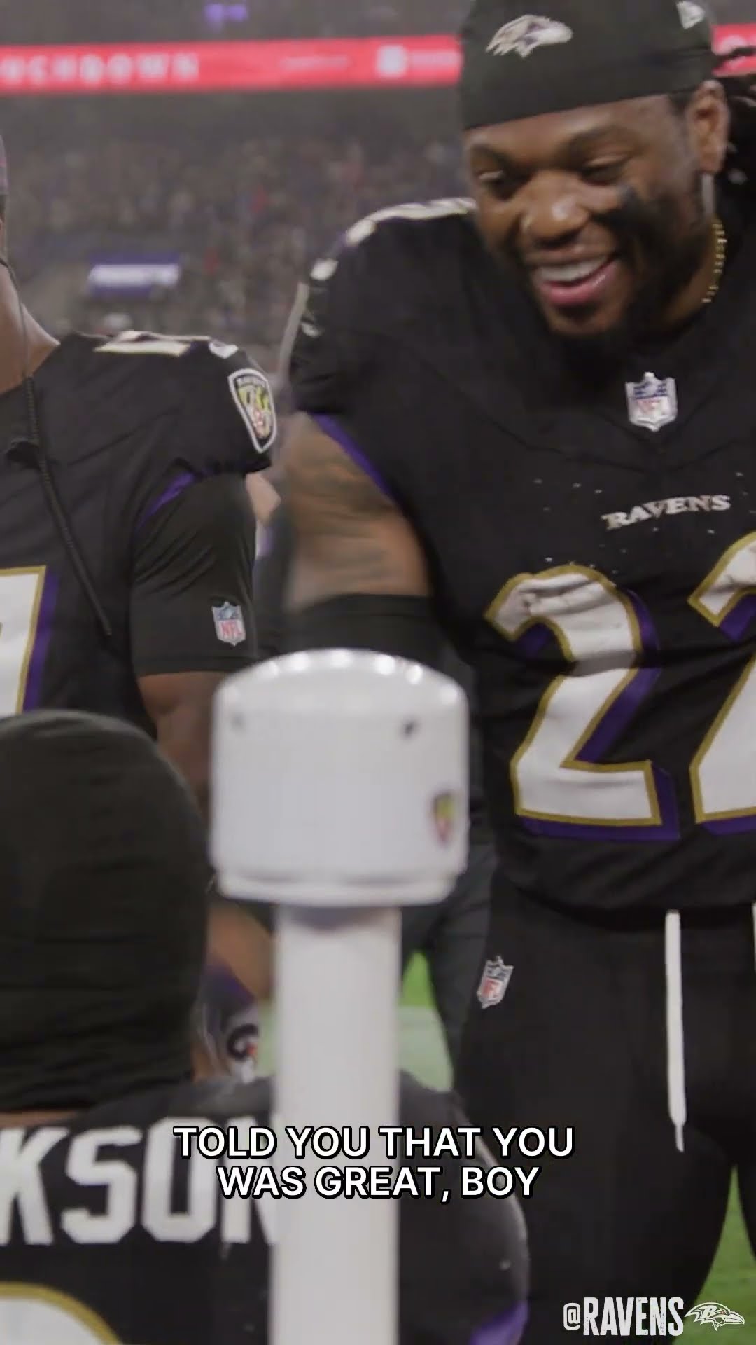 Great seeing great #lamarjackson #derrickhenry #shorts #ravens #nfl