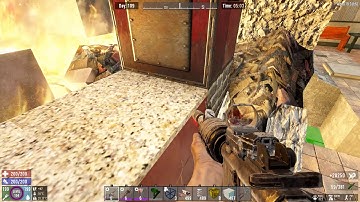 7 Days to Die - Flaming Dart Trap in action 2021 - Alpha 19.3 - GMR Hades Playground - TomGun