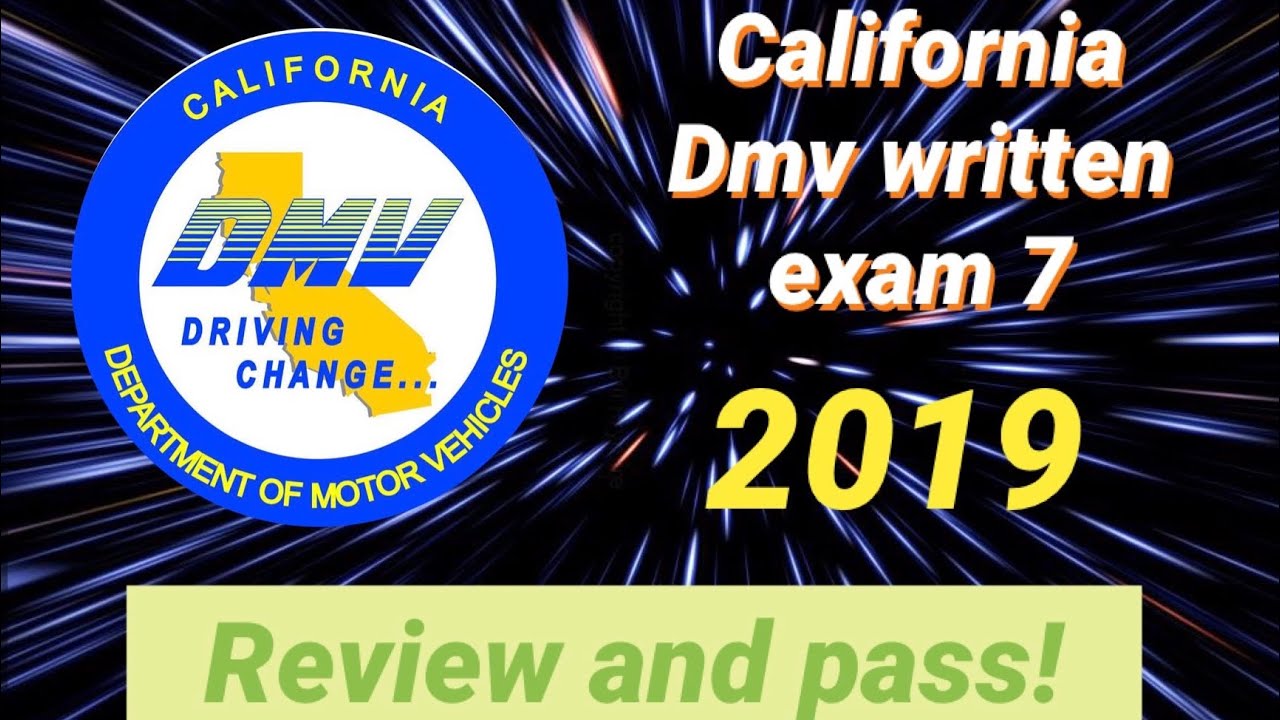 California DMV written test 7 - DIRECT answers - YouTube