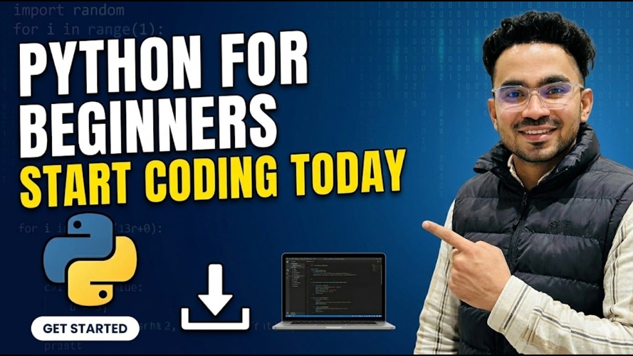 Python for Absolute Beginners (2026) | Install Python, VS Code & Run ...