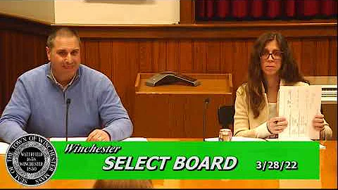 Winchester Select Board 3-28-22