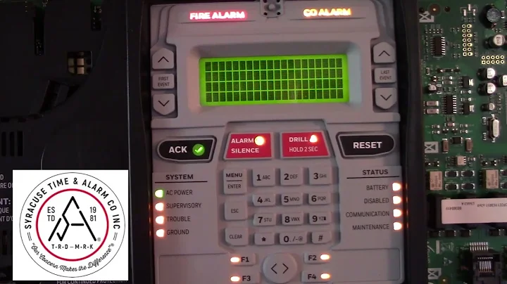 Notifier FireWarden 50X firmware version