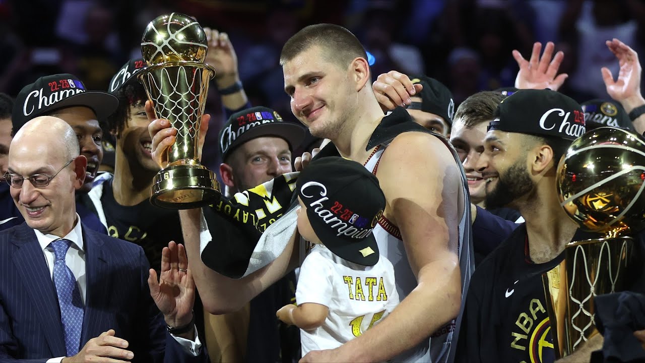 Nikola Jokic wins NBA Finals MVP award as Nuggets defeat Heat for first  championship 