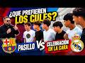 ¿QUE PREFIEREN LOS CULÉS? PASILLO O CELEBRACIÓN EN LA CARA