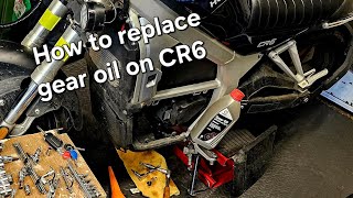 Gear oil replacement tutorial. Horwin CR6.
Gear oil replacement tutorial. Horwin CR6. Gear oil replacement tutorial. Horwin CR6.
