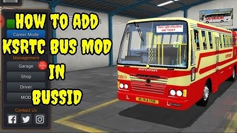 How to add KSRTC Bus mod in Bus simulator indonesia malyalam. How to add അന വണ്ടി in Bussid malyalam