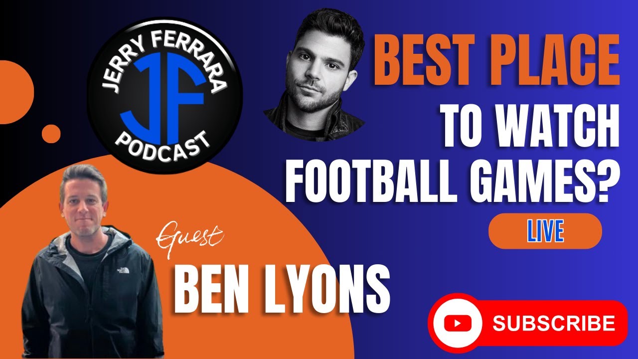 The Jerry Ferrara Podcast - Best Place To Watch Football Games?