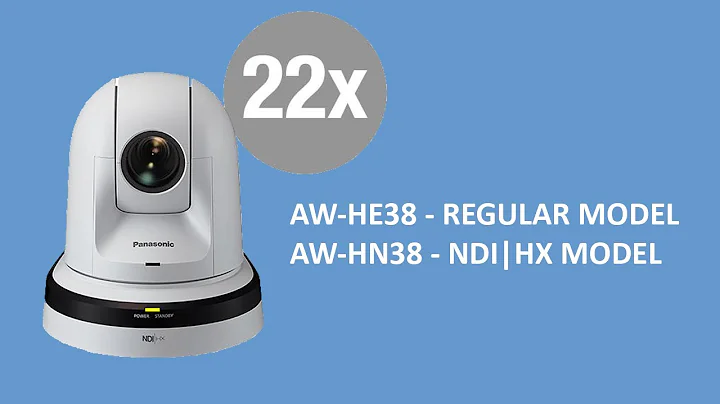 Panasonic AW-HE38 comes in Regular and NDI Models