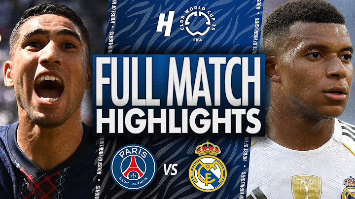 PSG vs Real Madrid - FULL Match Highlights & Goals | 2025 FIFA Club World Cup Semifinals ⚽🔥
