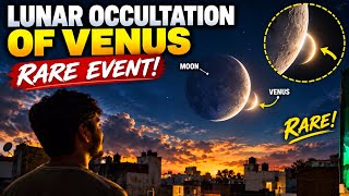 Rare Lunar Occultation of Venus | Moon Hides Venus! 🌙✨September 14, 2026 Total Eclipse Of The Heart Venus Occultation September 14th 20th 2026