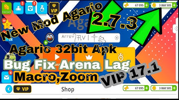 Agario Mobile Macro Zoom 2.7.3 Mod Font 32bit