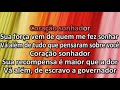 Ministério Sarando a Terra Ferida - Coração Sonhador Playback - Karaoke