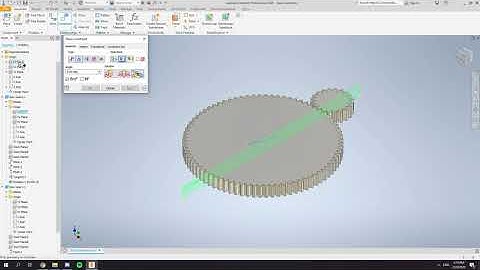 Inventor Pro 2020 - Gears rotation & animation tutorial